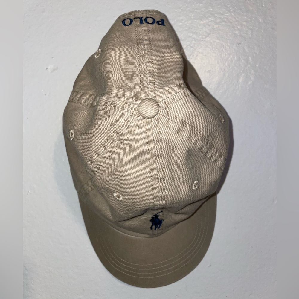 Polo Ralph Lauren dad hat khaki